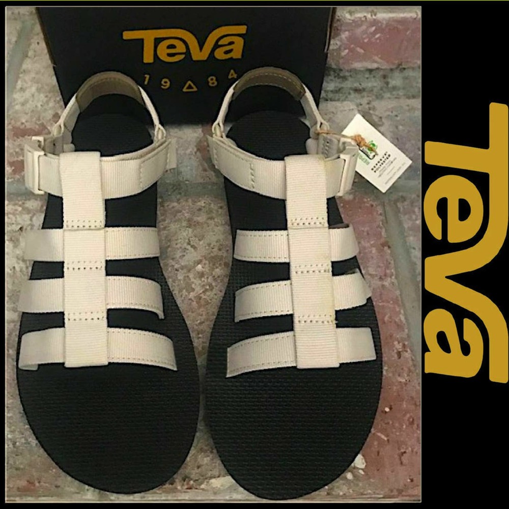 TEVA Original Dorado Off White Birch Sandal - Picture 7 of 9